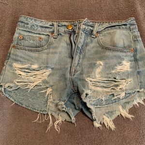 Ripped American Eagle Short